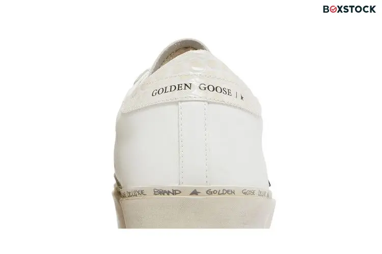 Golden Goose Wmns Hi Star 'White Black Crocodile'