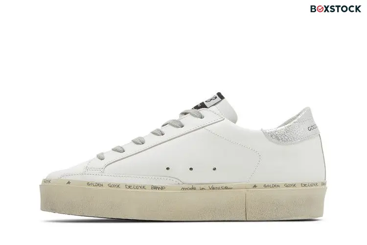 Golden Goose Wmns Hi Star 'White Silver' GWF00118-F000329-80185