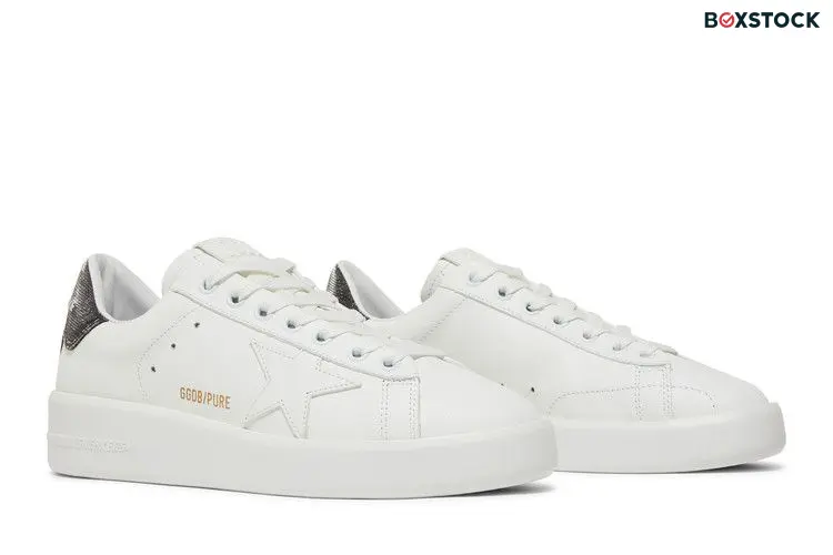 Golden Goose Wmns Purestar 'White Dark Grey'