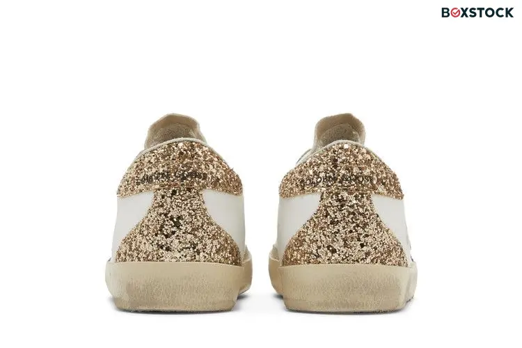 Golden Goose Wmns Superstar 'Optic White Seedpearl Glitter'