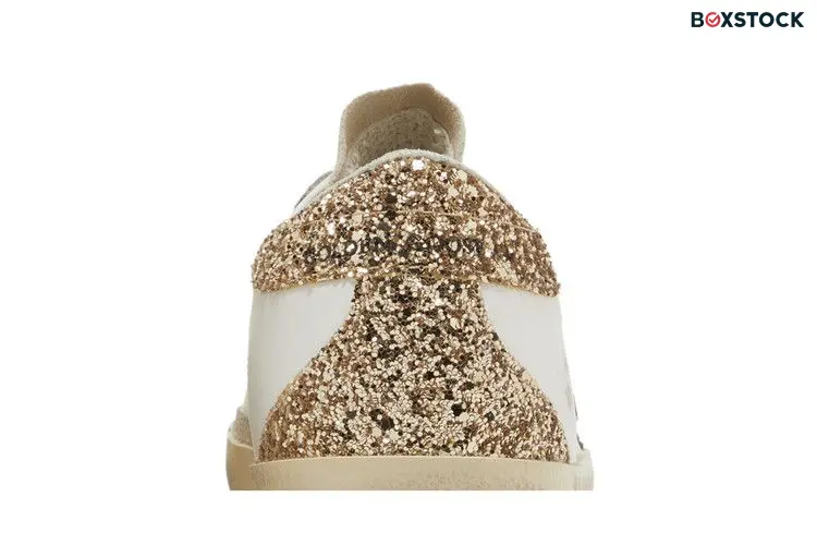 Golden Goose Wmns Superstar 'Optic White Seedpearl Glitter'