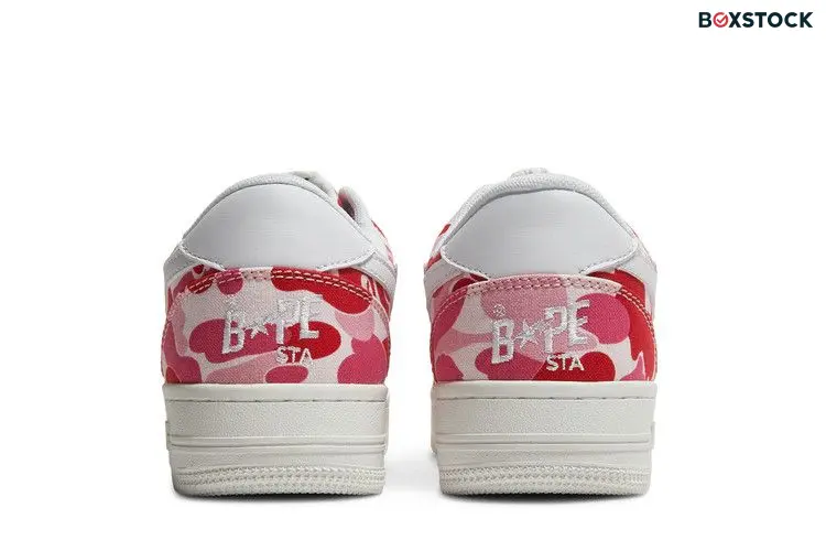 BAPE Wmns Bapesta Low 'ABC Camo - Pink'