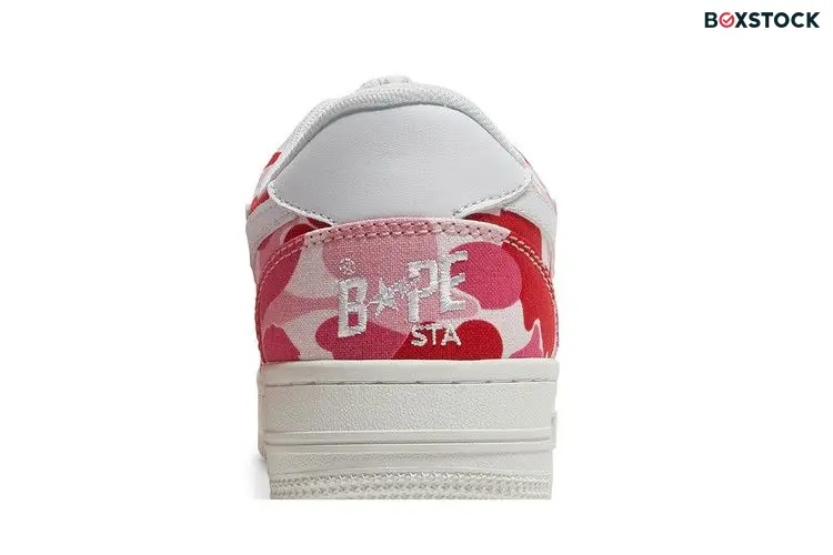BAPE Wmns Bapesta Low 'ABC Camo - Pink'