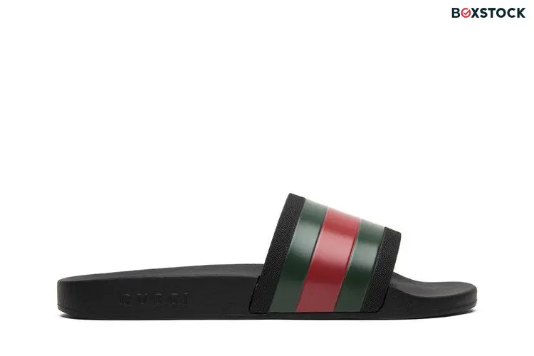Gucci Pursuit '72 Rubber Slide 'Black'