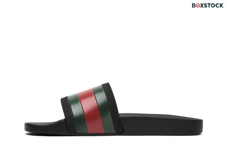 Gucci Pursuit '72 Rubber Slide 'Black'
