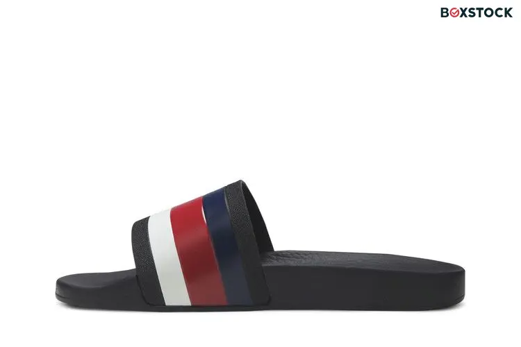 Gucci Pursuit '72 Slide 'Blue White Stripe' Black