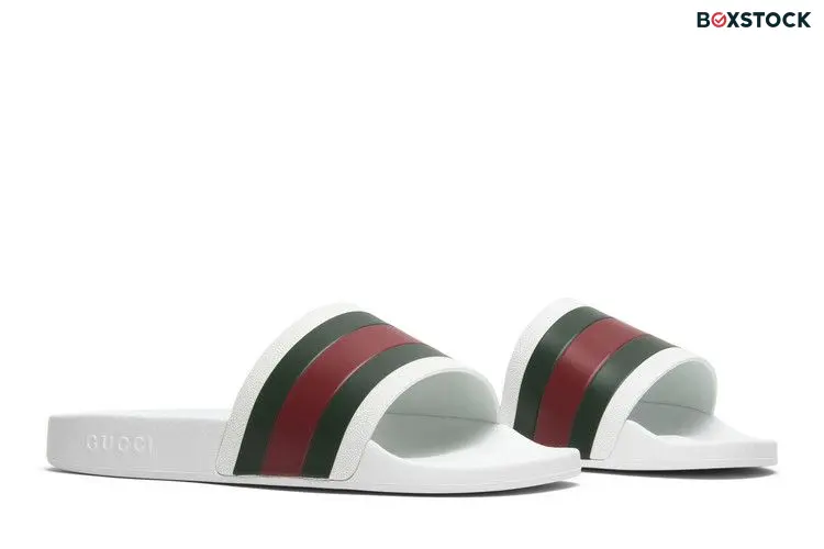 Gucci Pursuit '72 Rubber Slide 'White'