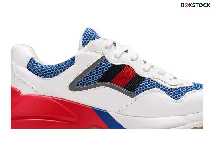 Gucci Rhyton 'White Blue Red Reflective'