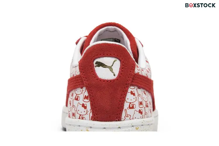Puma Hello Kitty x Wmns Suede 'Bright Red'
