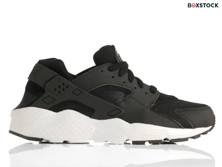 Nike Huarache Run GS 'Black White'