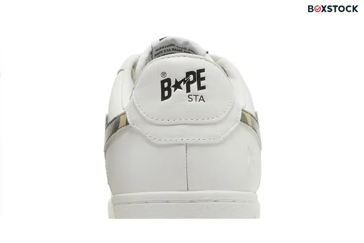 BAPE Bapesta 'ABC Camo - Green' 2022 White