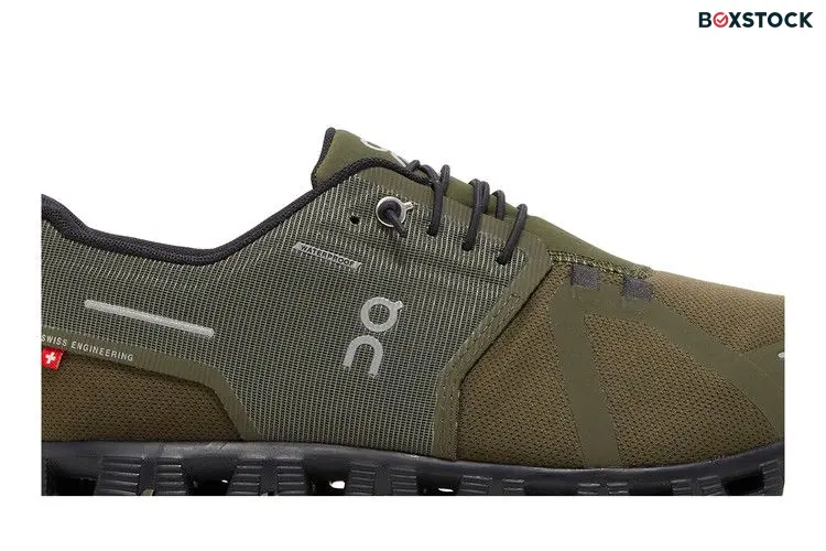 ON Cloud 5 Waterproof 'Olive Black' Green