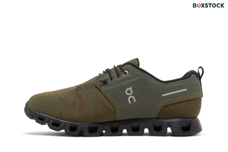 ON Cloud 5 Waterproof 'Olive Black' Green