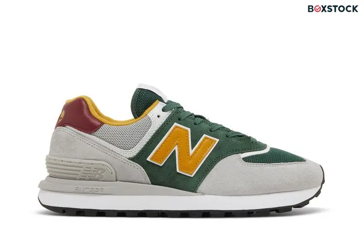 New Balance Junya Watanabe MAN x 574 Legacy 'Forest Green Varsity Yellow'
