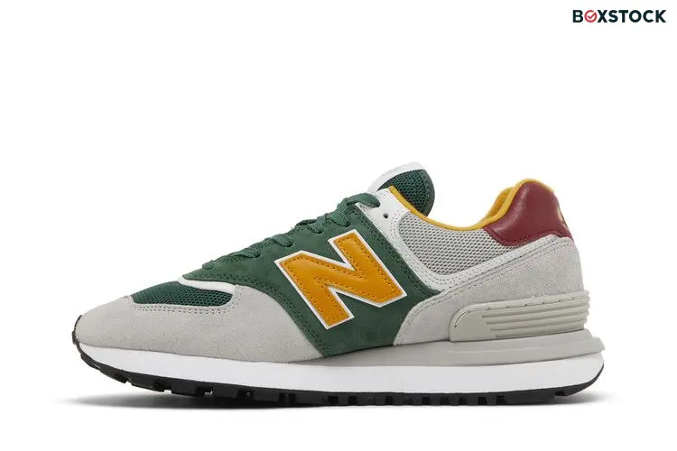 New Balance Junya Watanabe MAN x 574 Legacy 'Forest Green Varsity Yellow'