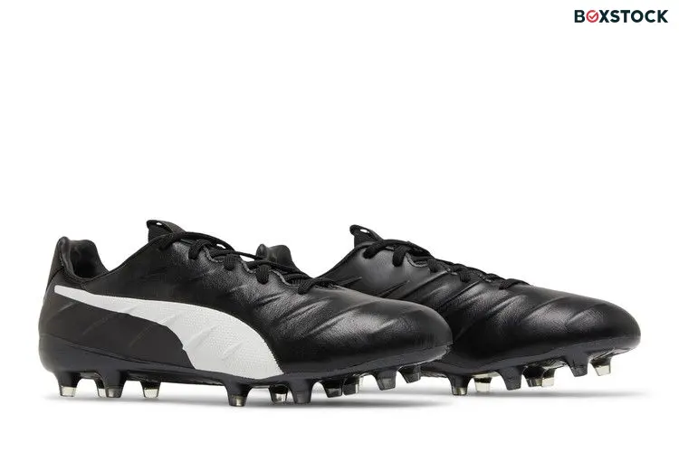 Puma King Platinum 21 FG AG 'Black White'