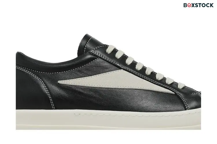 Rick Owens Lido Vintage Sneaker 'Black Milk'
