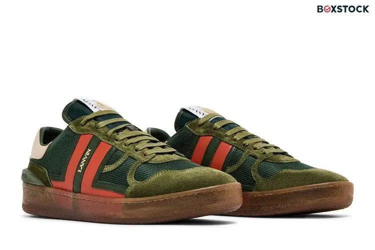 Lanvin Clay Low 'Translucent Sole - Green Red' 2024