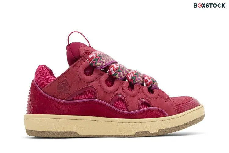 Lanvin Wmns Curb Sneakers 'Watermelon' Pink
