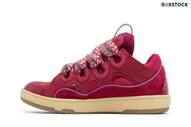 Lanvin Wmns Curb Sneakers 'Watermelon' Pink