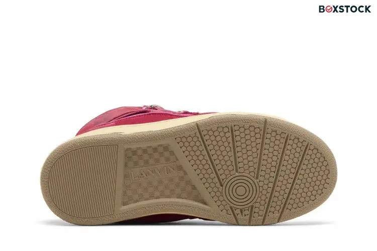 Lanvin Wmns Curb Sneakers 'Watermelon' Pink