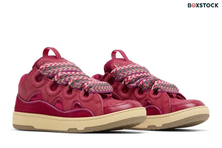 Lanvin Wmns Curb Sneakers 'Watermelon' Pink