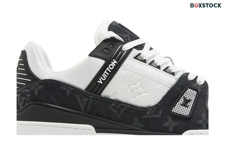 Louis Vuitton Trainer 'Denim Noir' White