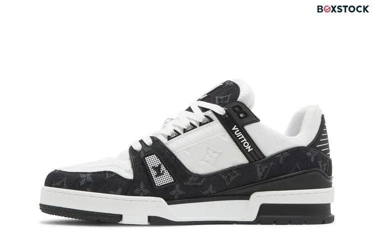 Louis Vuitton Trainer 'Denim Noir' White