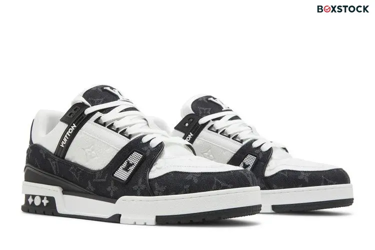 Louis Vuitton Trainer 'Denim Noir' White