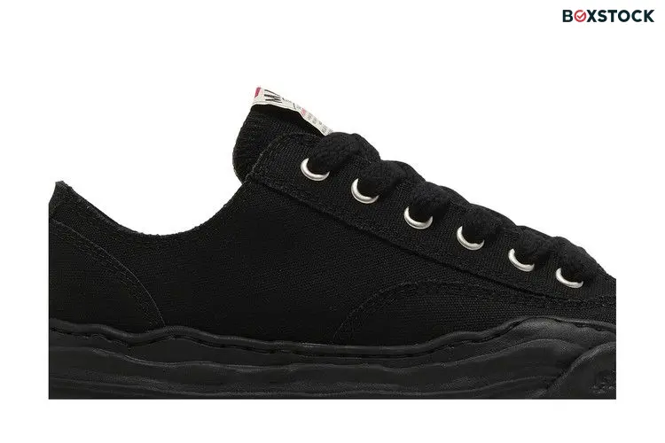 Maison Mihara Yasuhiro Hank OG Sole Canvas Low 'Black'