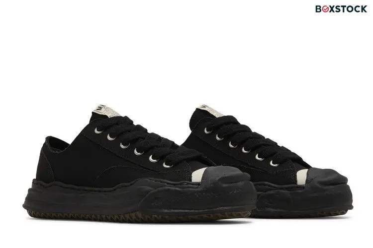 Maison Mihara Yasuhiro Hank OG Sole Canvas Low 'Black'