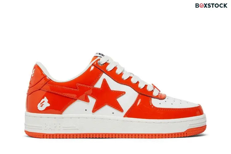 BAPE Bapesta 'Orange' 2022