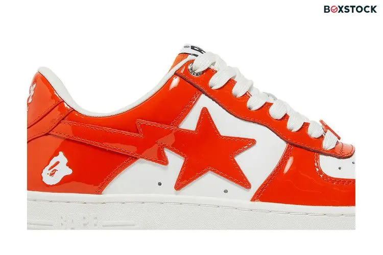 BAPE Bapesta 'Orange' 2022