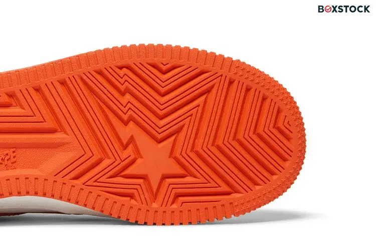 BAPE Bapesta 'Orange' 2022