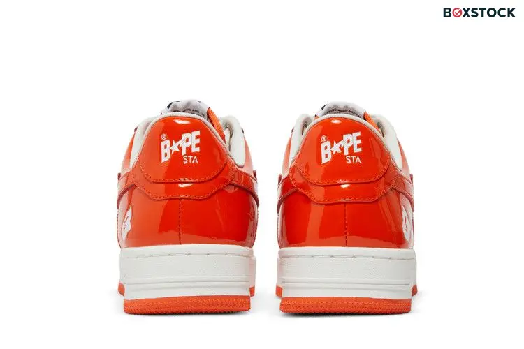BAPE Bapesta 'Orange' 2022