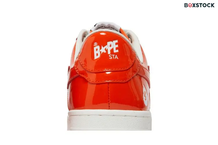 BAPE Bapesta 'Orange' 2022