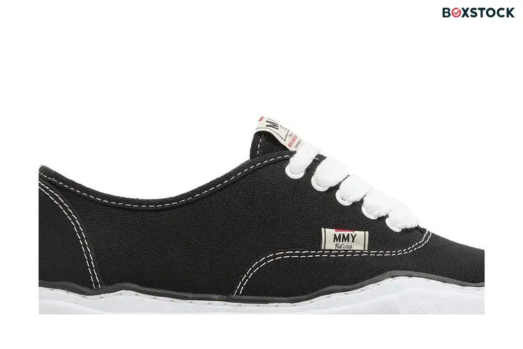 Maison Mihara Yasuhiro Baker OG Sole Canvas Low 'Black' A02FW704-BLK
