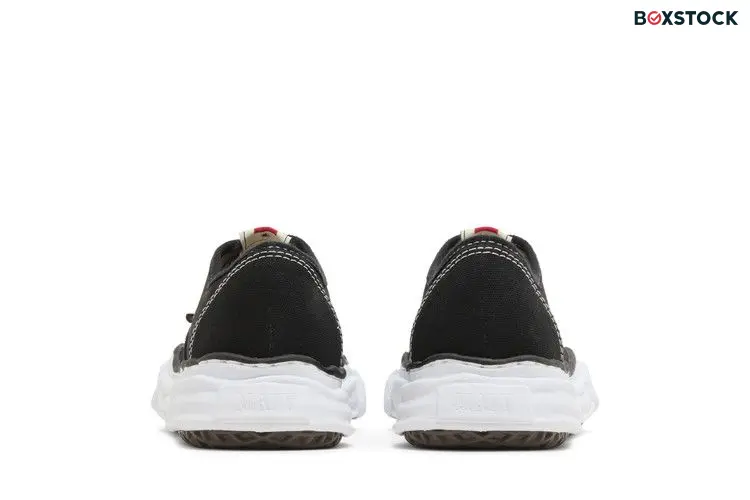 Maison Mihara Yasuhiro Baker OG Sole Canvas Low 'Black' A02FW704-BLK