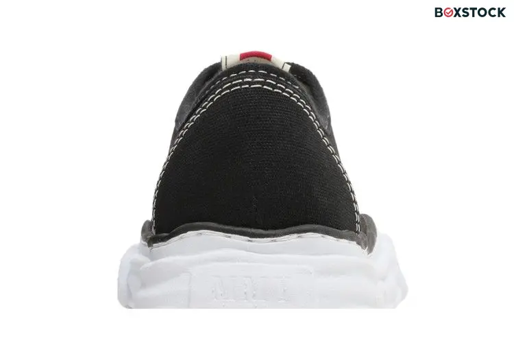 Maison Mihara Yasuhiro Baker OG Sole Canvas Low 'Black' A02FW704-BLK