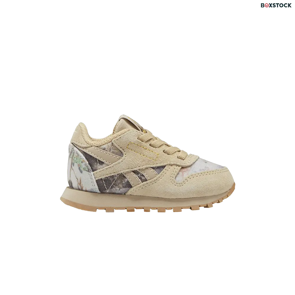 reebok Reebok National Geographic x Classics Leather Toddler 'Animal Print' Brown
