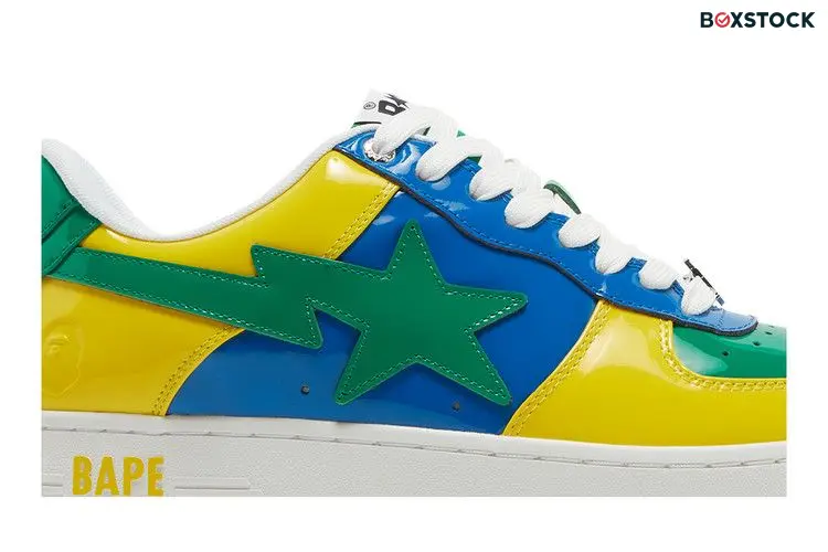 BAPE Bapesta M1 'Brazil' Blue