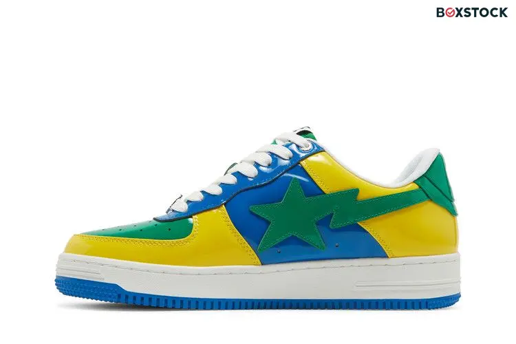BAPE Bapesta M1 'Brazil' Blue