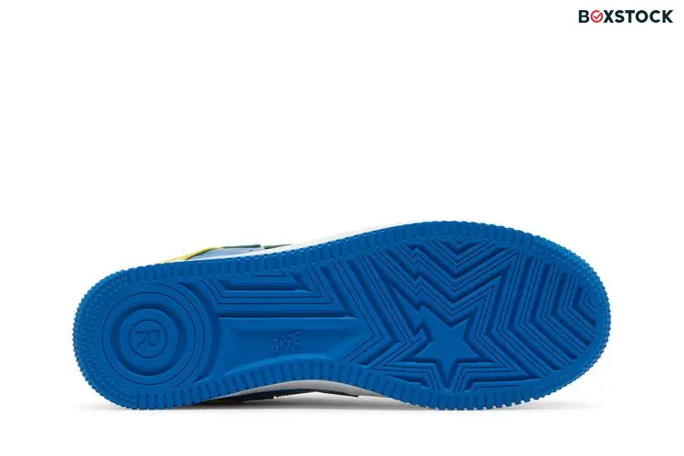 BAPE Bapesta M1 'Brazil' Blue