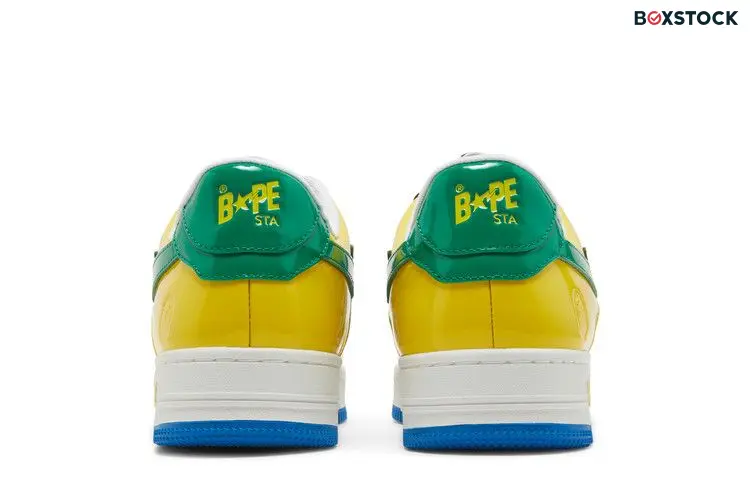 BAPE Bapesta M1 'Brazil' Blue