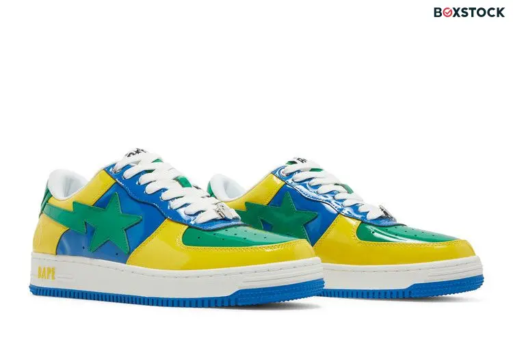 BAPE Bapesta M1 'Brazil' Blue