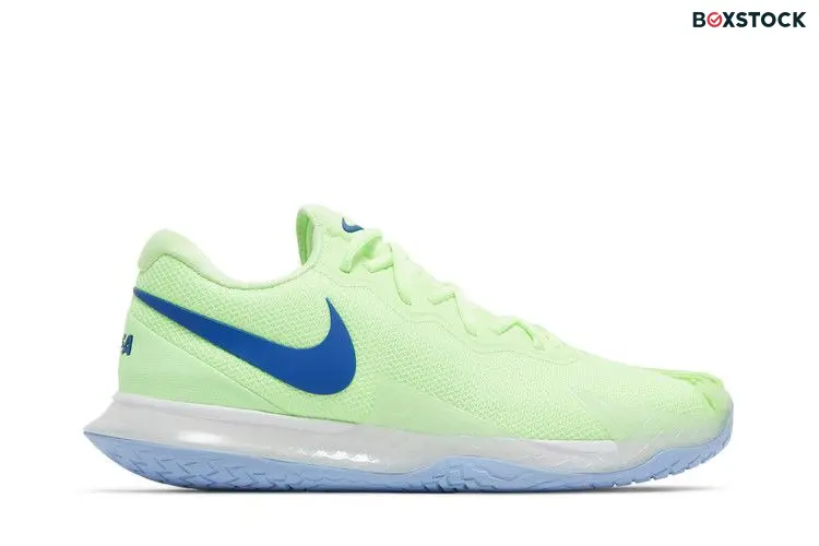 NikeCourt Zoom Vapor Cage 4 Rafa 'Lime Glow Hyper Blue' Green