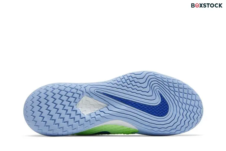 NikeCourt Zoom Vapor Cage 4 Rafa 'Lime Glow Hyper Blue' Green