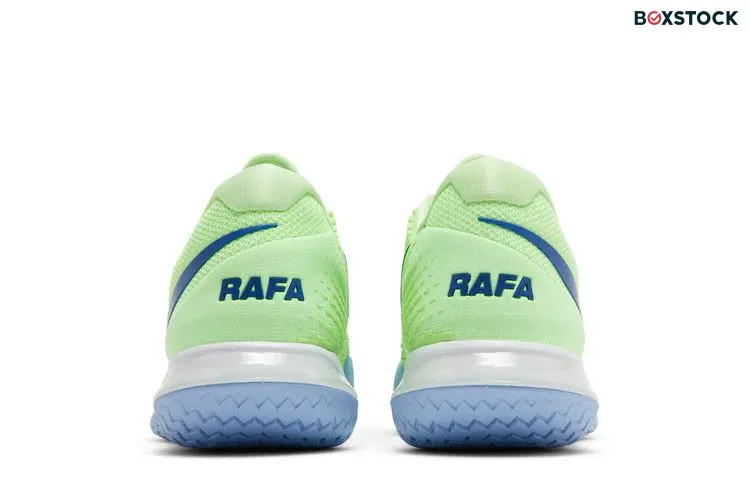 NikeCourt Zoom Vapor Cage 4 Rafa 'Lime Glow Hyper Blue' Green