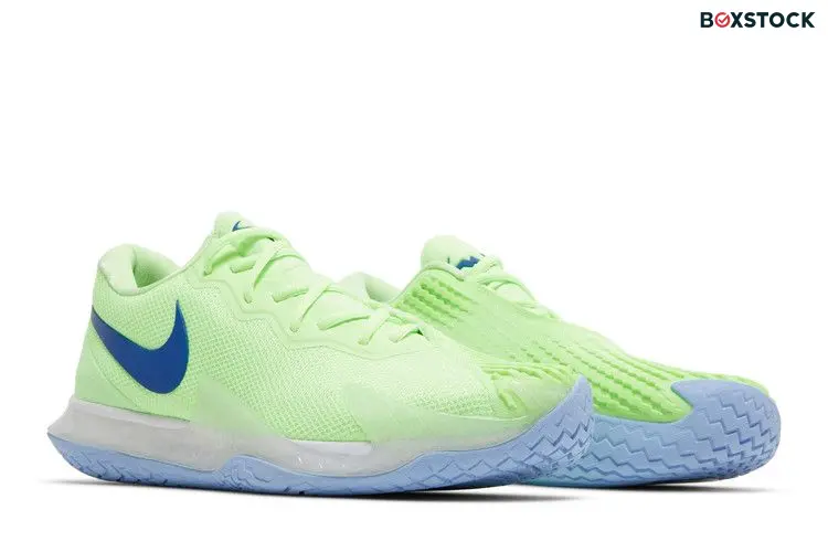 NikeCourt Zoom Vapor Cage 4 Rafa 'Lime Glow Hyper Blue' Green