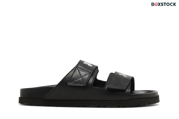Palm Angels Logo Print Sandal 'Black'